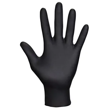 SAS Safety Raven Powder Free Black Nitrile Gloves for Safety