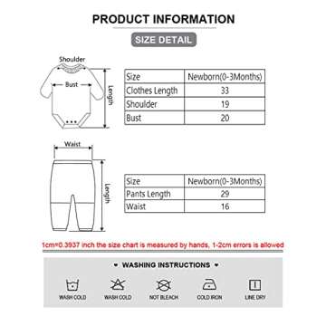 ZAV Solid Unisex Infant Outfit Pants Gifts 8 Piece Layette Set for Baby