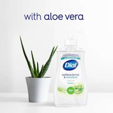 Dial Liquid Hand Soap Refill, Aloe, 52 Fluid Oz (Pack of 3)