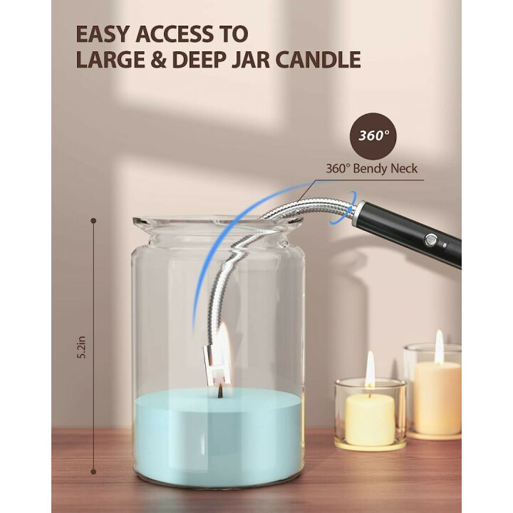 RONXS Electric Candle Lighter with LED Display