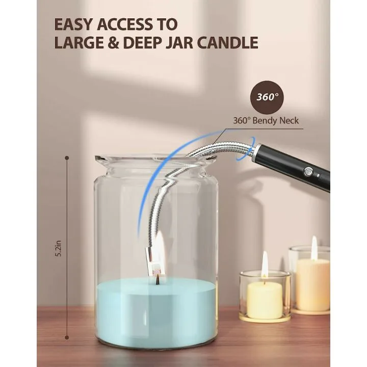 RONXS Electric Candle Lighter with LED Display
