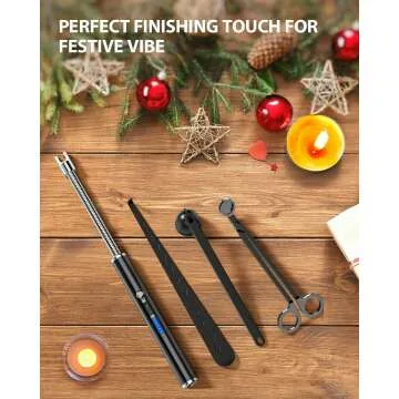 RONXS Electric Candle Lighter with LED Display