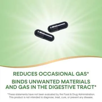Nature's Way Activated Charcoal for Digestive Relief