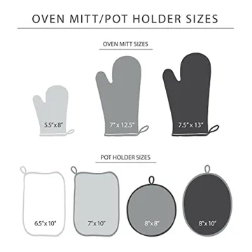 KitchenAid 7"x9" Ribbed Soft Silicone Pot Holders