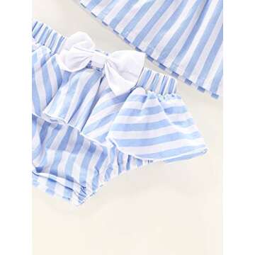 Newborn Baby Girls Heart Print Romper and Floral Pants Set