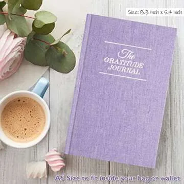 PUKYO The Gratitude Journal, manifestation journal, Daily Journal with Prompts for Affirmation, Happiness, Mindfulness, Positivity, Wellness, Undated Journal for Women & Men(8.5 * 5.5 inches)