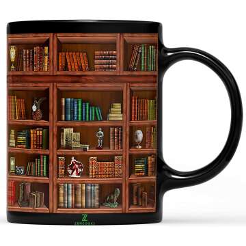 Book Lovers Coffee Mug - Zencooks Collection