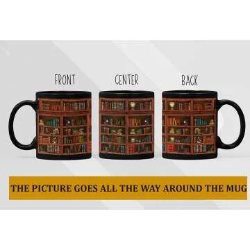 Book Lovers Coffee Mug - Zencooks Collection