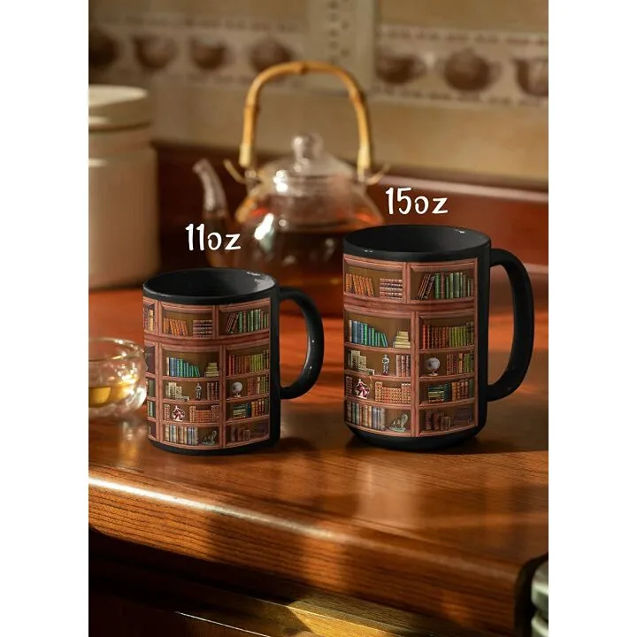 Book Lovers Coffee Mug - Zencooks Collection