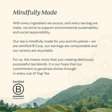 Yogi Tea - Ginger Tea (6 Pack) - Supports Healthy Digestion - Soothing and Spicy Blend - Caffeine Free - 96 Organic Herbal Tea Bags