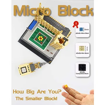 dOvOb Real Big Ben Micro Building Blocks Set - 3600 PCS