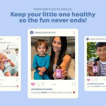JoySpring Vitamin C Drops for Kids | Immune Support