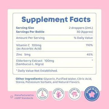 JoySpring Vitamin C Drops for Kids | Immune Support