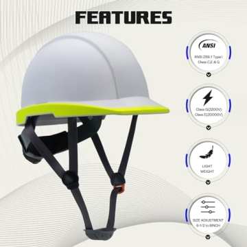LOHASWORK Hard Hats - OSHA Approved Safety Helmets