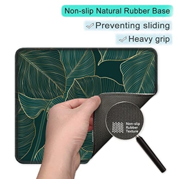 ITNRSIIET Non-Slip Gaming Mouse Pad Stitched Edge Waterproof