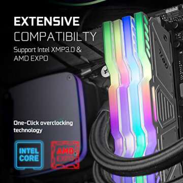 GeIL Polaris RGB DDR5 RAM 32GB 5200MHz for Gaming