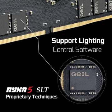 GeIL Polaris RGB DDR5 RAM 32GB 5200MHz for Gaming