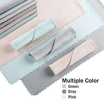 KTT Fish Scale Microfiber Cleaning Cloths, Eco-Friendly & Streak Free