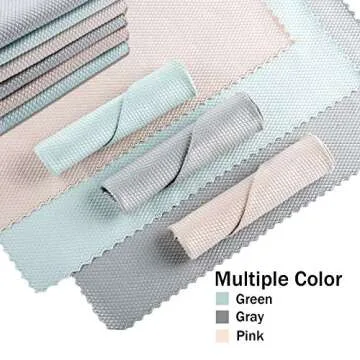KTT Fish Scale Microfiber Cleaning Cloths, Eco-Friendly & Streak Free