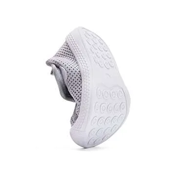 BMCiTYBM Baby Boy Girl Shoes Infant First Walker Shoes Breathable Walking Shoes Lightweight Non-Slip Sneakers 6 9 12 18 24 Months Gray 18-24 Months Toddler
