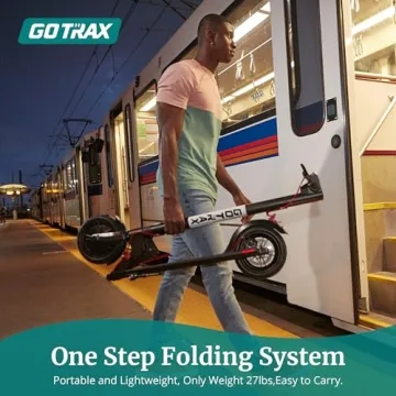 Gotrax GXL V2 Electric Scooter 15.5MPH Solid Tires