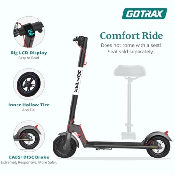 Gotrax GXL V2 Electric Scooter 15.5MPH Solid Tires