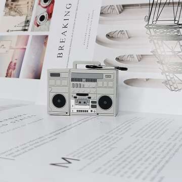 Retro Radio Airpod Case for Kids & Teens - Cute Design