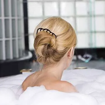 Elegant 6 Pieces Hair Side Comb for Stylish Updos