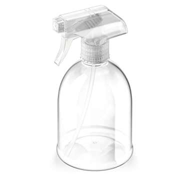 Bar5F Fine Mist Spray Bottle 16-Ounce Essential Oils, Gardening, Mild Cleaning Solutions, Pets, Plants, Cooking, Water Spray Bottle, Salon Hair Misting (1)