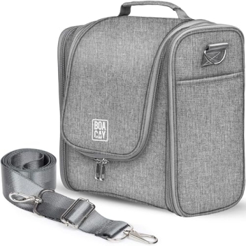 BOACAY Extra Large Hanging Travel Toiletry Bag for Family Essentials, Cosmetics & Accessories