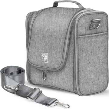 BOACAY Extra Large Hanging Travel Toiletry Bag for Family Essentials, Cosmetics & Accessories