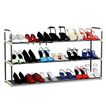 Home-Complete 3-Tier Shoe Organizer for Any Room
