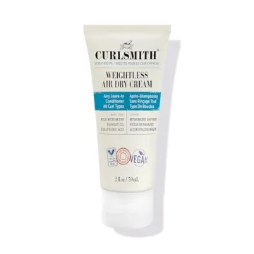 CURLSMITH Weightless Air Dry Cream - Lightweight Vegan Leave-In Conditioner