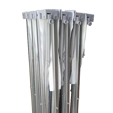 Portable Aluminum Fabric Display Stand for Events