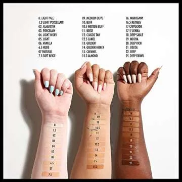 NYX PROFESSIONAL MAKEUP Total Control Pro Drop Foundation, Skin-True Buildable Coverage - Buff