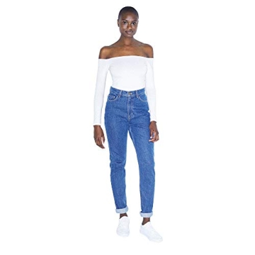 Stylish American Apparel Off-Shoulder Bodysuit for Women