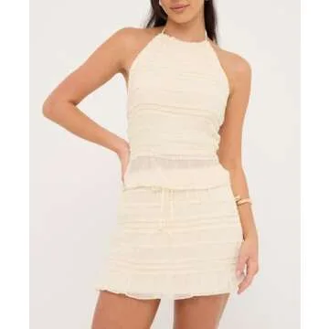 Stylish YOENAESGI Two Piece Skirt Set for Women