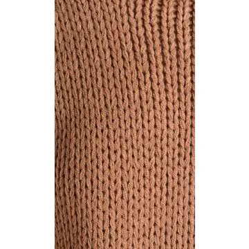 Line & Dot Women's Costa Vest, Sienna, Tan, Brown, L