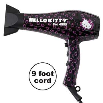 Hello Kitty Professional Hair Dryer