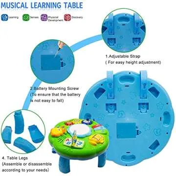 Musical Learning Table for Infants 0-3 Years - Best Educational Gift