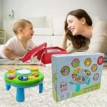 Musical Learning Table for Infants 0-3 Years - Best Educational Gift