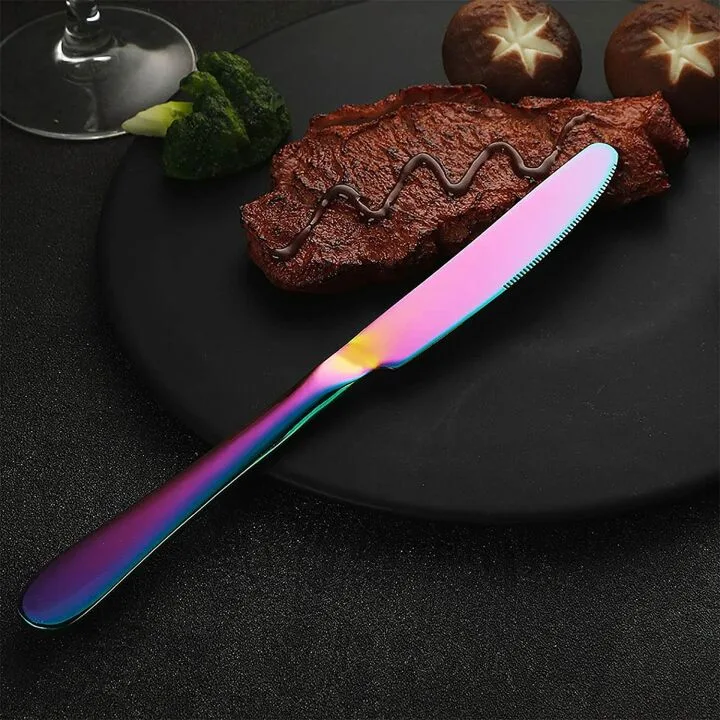 Rainbow Flatware Set 20 Pieces for 4 - Dishwasher Safe