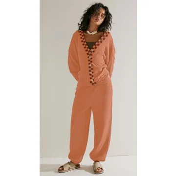 SAUKOLE Cozy Two Piece Sweater Set for Women