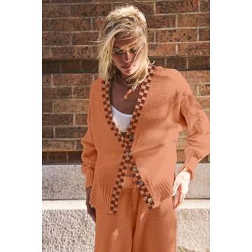 SAUKOLE Cozy Two Piece Sweater Set for Women