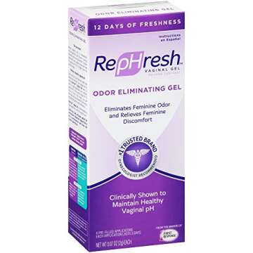 Rephresh Vaginal Gel for Healthy pH Balance and Freshness