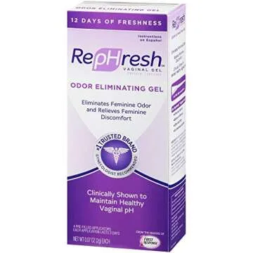 Rephresh Vaginal Gel for Healthy pH Balance and Freshness