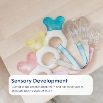 MAM Mini Cooler Teething Ring with Clip for Infants