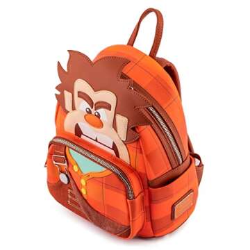 Loungefly Disney Wreck-it-Ralph Cosplay Womens Double Strap Shoulder Bag Purse