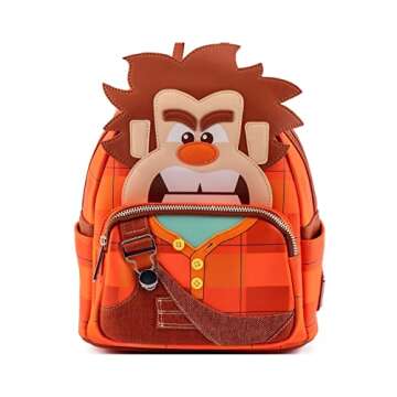 Loungefly Disney Wreck-it-Ralph Cosplay Womens Double Strap Shoulder Bag Purse