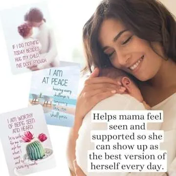 Positive Affirmation Cards for New Moms - Empower Daily